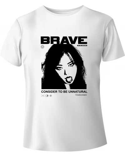 T-shirt "BRAVE WORLDWIDE"