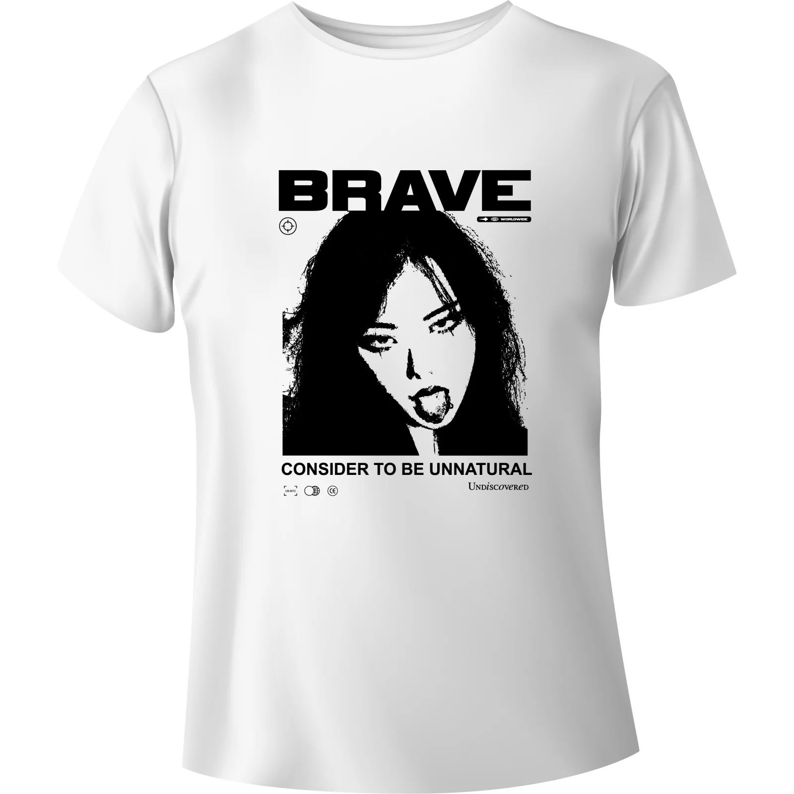 T-shirt "BRAVE WORLDWIDE"