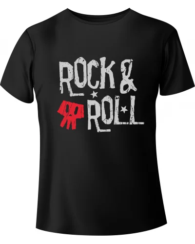 T-shirt "ROCK & ROLL"