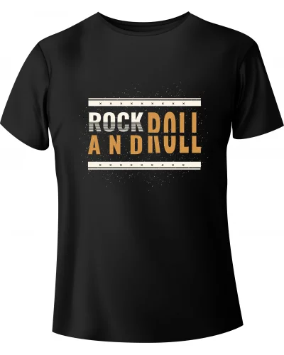 T-shirt "ROCK AND ROLL"