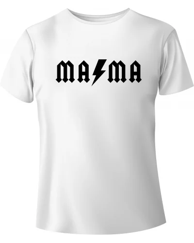 T-shirt ROCK N ROLL "MA MA"