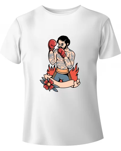 T-shirt Oldschool Fighter