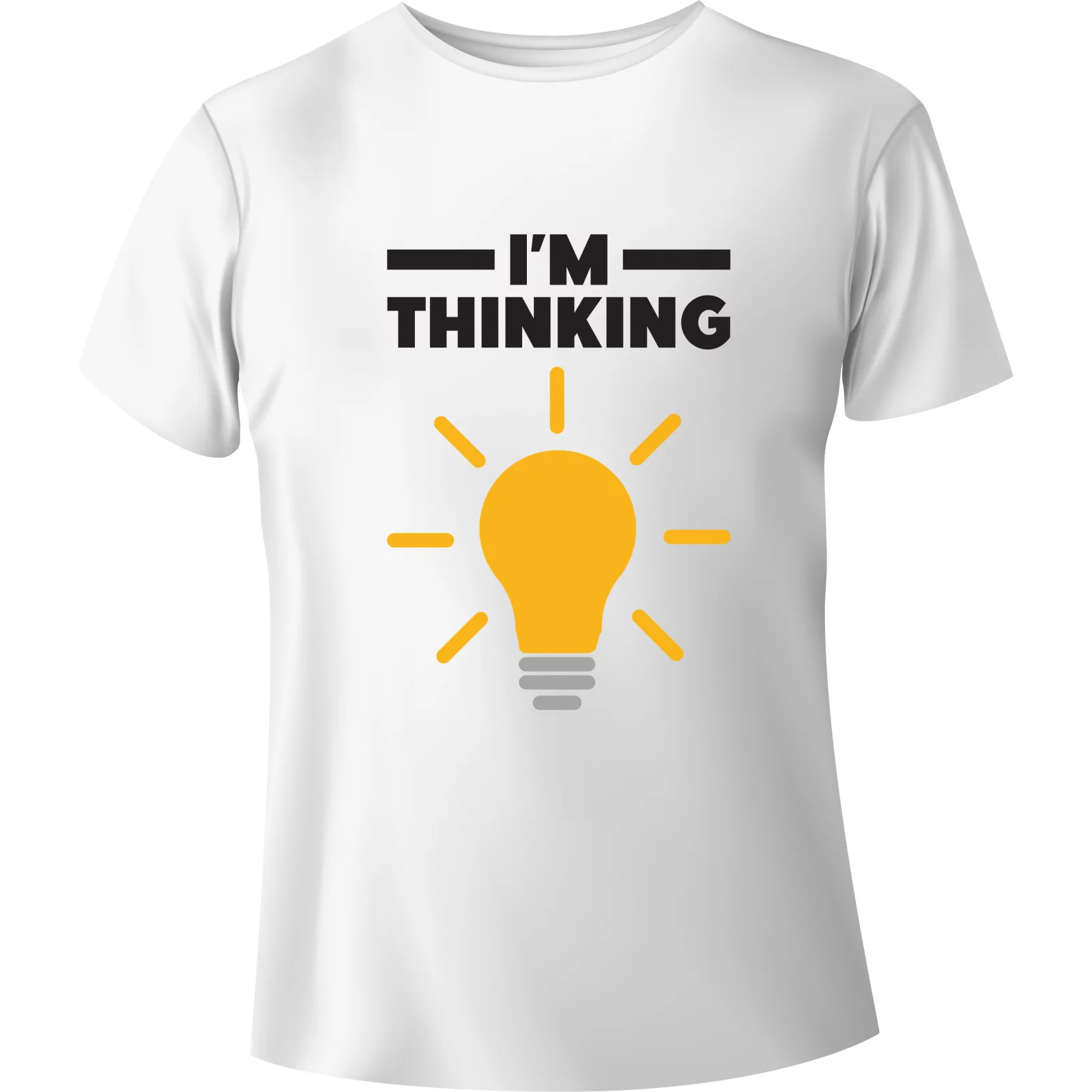 T-shirt "I'M THINKING" - BanByte.com