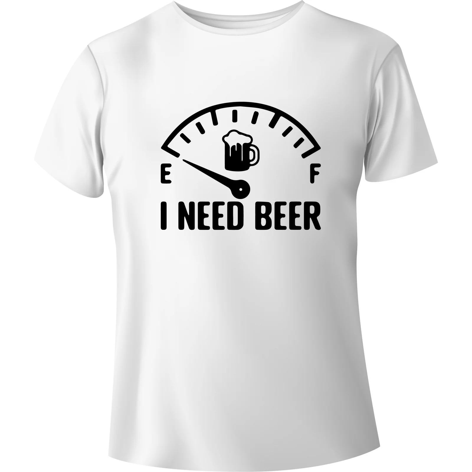 T-shirt "I NEED BEER" - BanByte.com